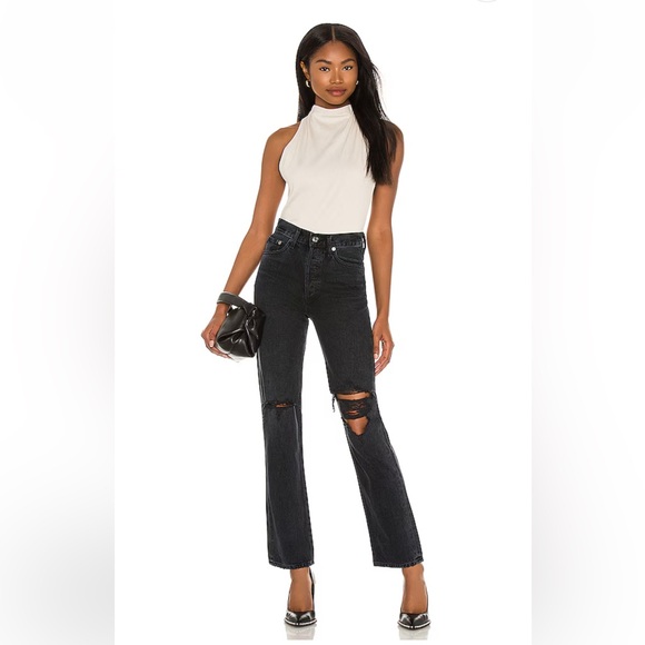 AGOLDE Lana mid-rise jeans - Picture 4 of 12